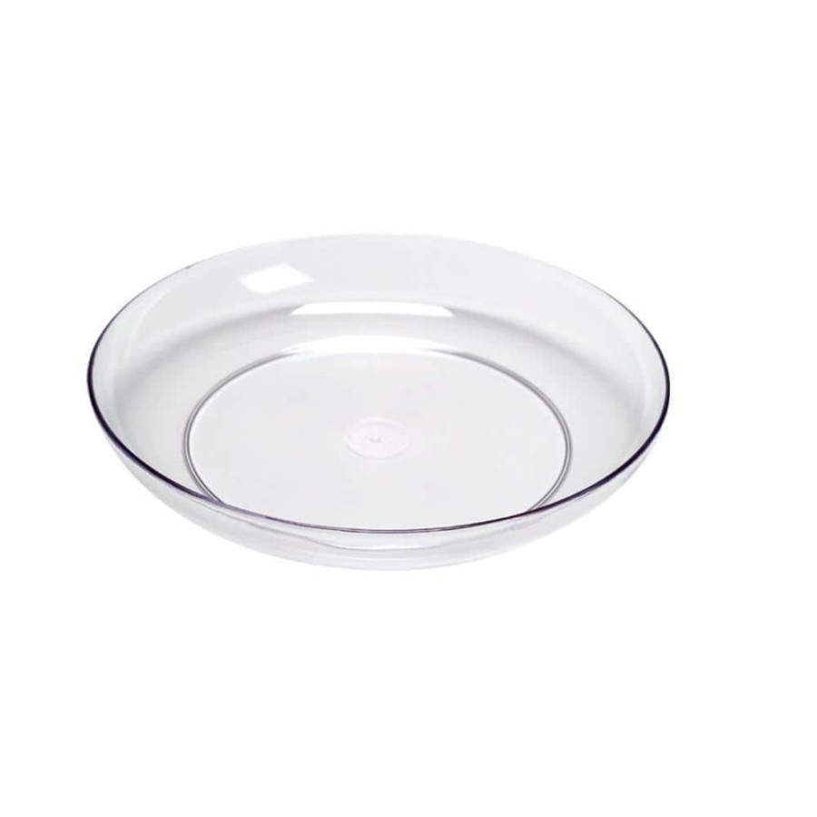 Planters *  Oasis 9 In. Clear Lomey Designer Dish (Case Of 12